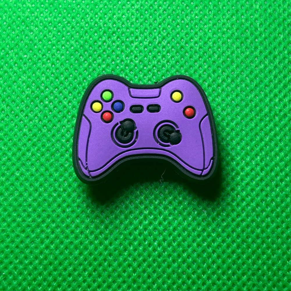 🌼 (5/$10 or 10/$15) NEW “Gamer” Fun Croc Shoe Charm Collection Gaming